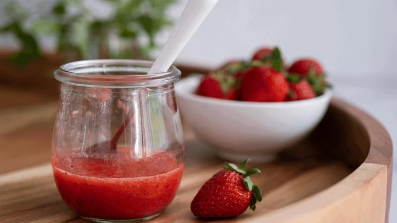 How To Puree Strawberries