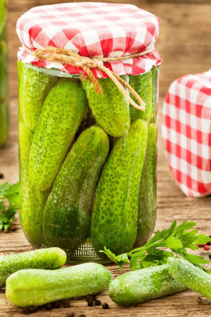 Bacteria, yeast and mold can grow if pickles were opened and not refrigerated