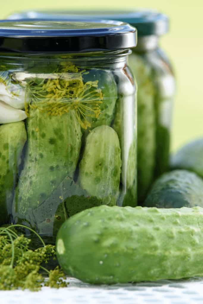 Acidic vegetables such as pickles are safe to be canned using sous vide