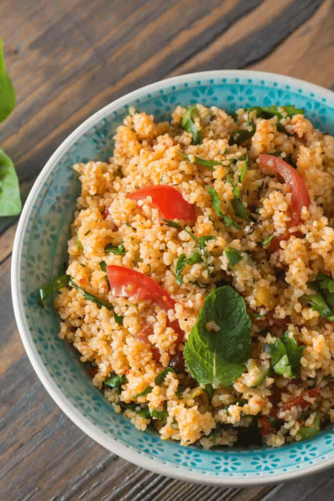 Couscous is suitable for lighter dishes