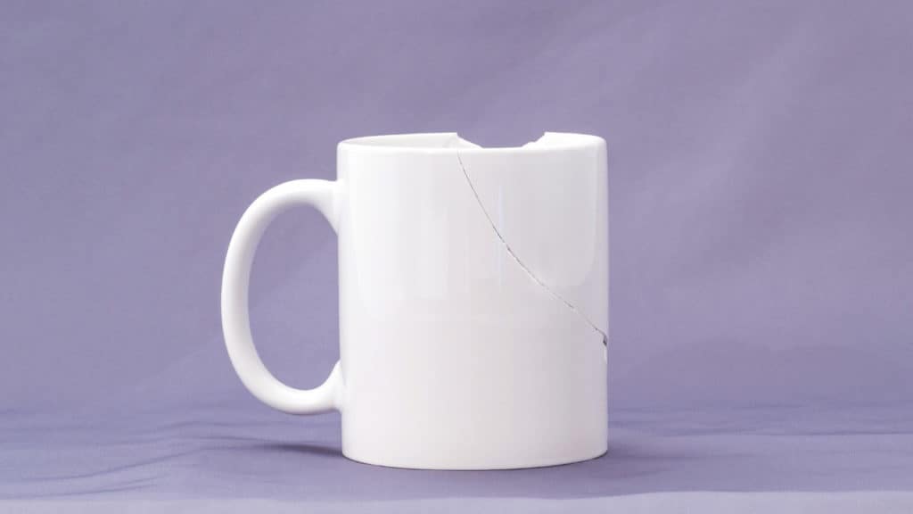 Cracked Ceramic Cup - Is it Safe to Use