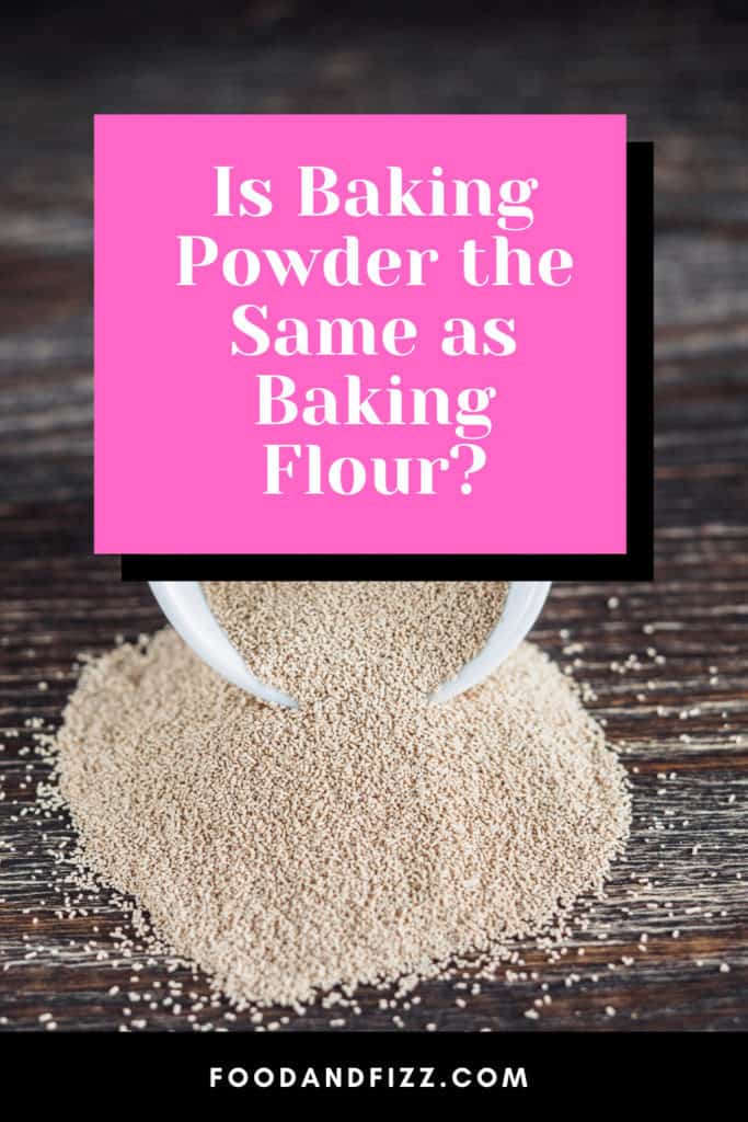 Is Baking Powder the Same as Bakving Flour?
