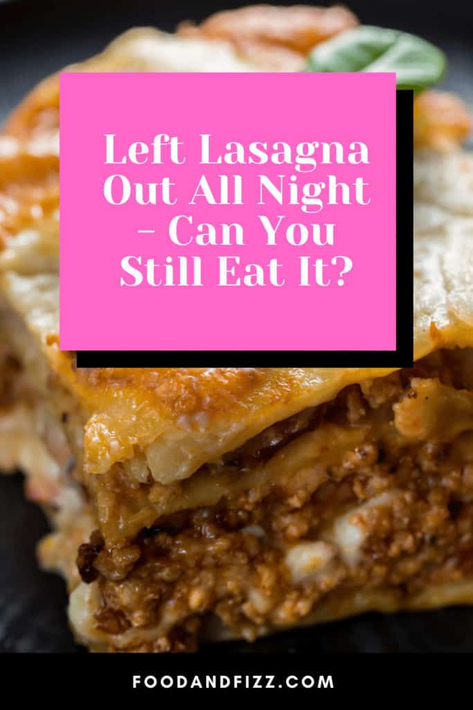Left Lasagna Out All Night - Can You Still Eat It?