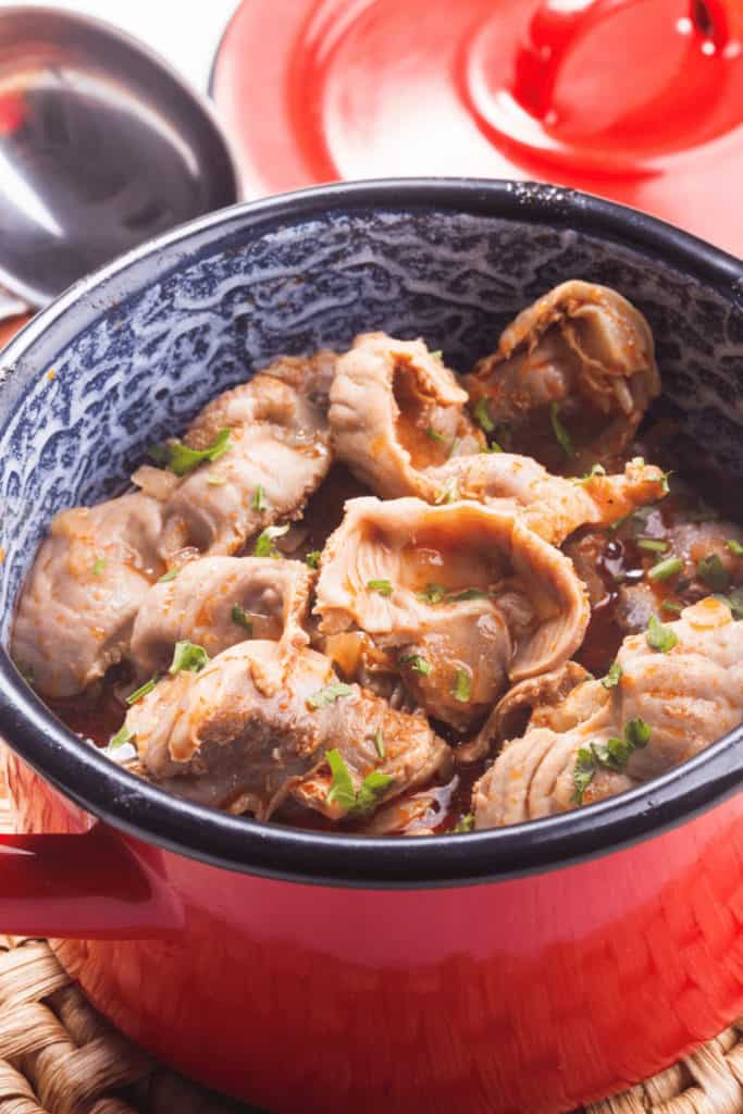 Pressure-cooking is a great way to get tender Chicken Gizzards