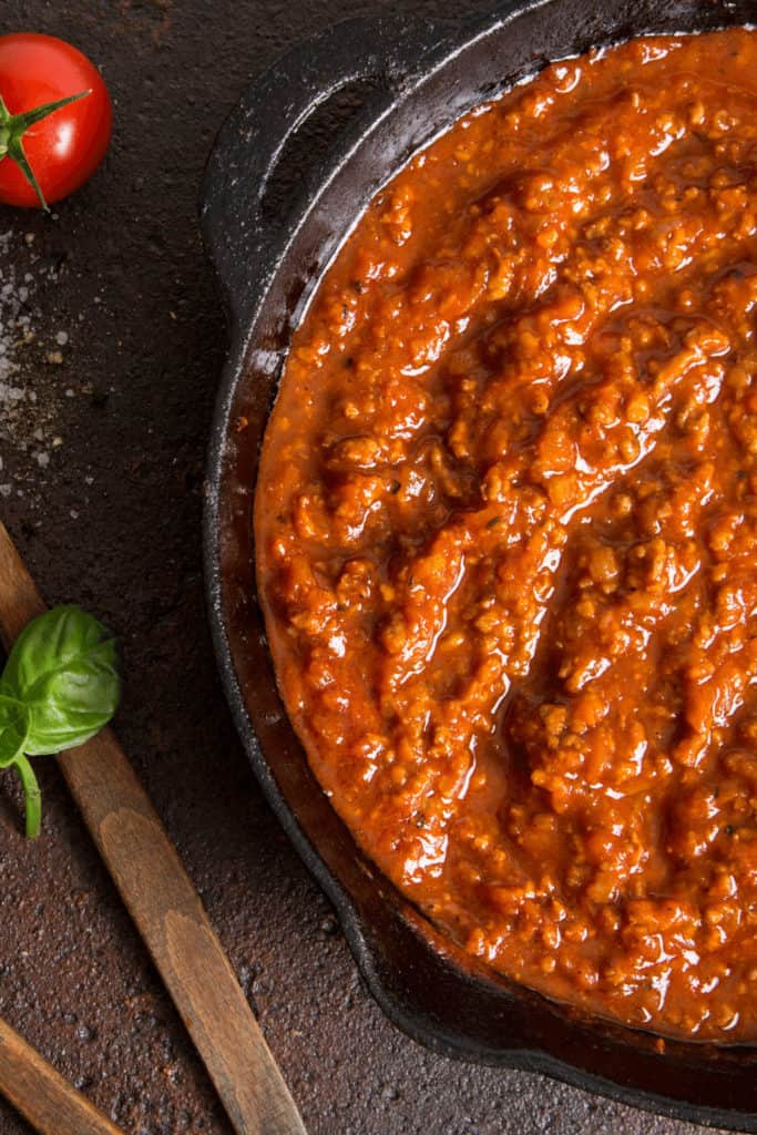 The longer you cook pasta sauce the richer the flavor gets