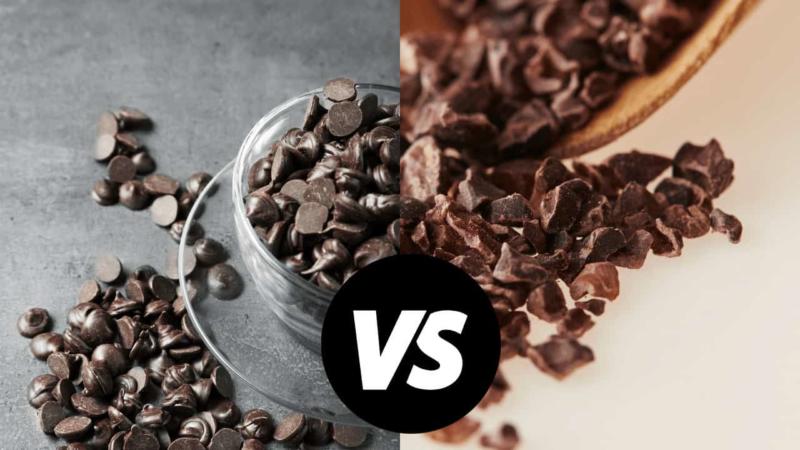 What is the Difference Between Cacao Nib and Chocolate Chips