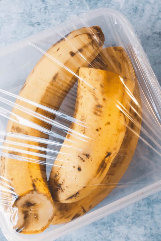 For longer lasting bananas keep them in the fridge in a plastic bag