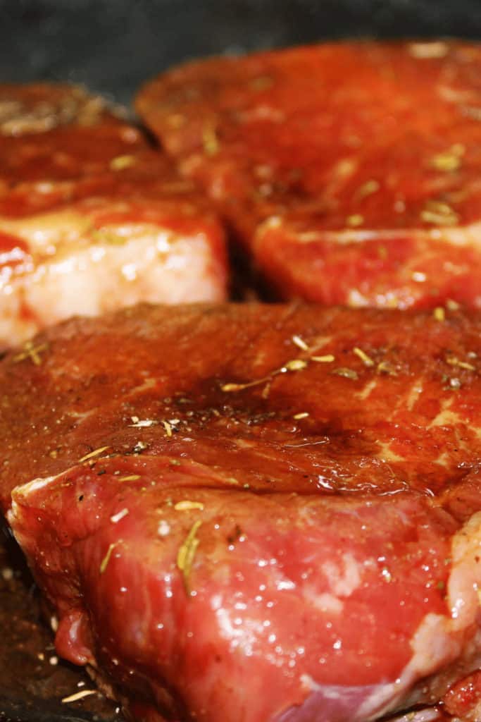 Lemonade is sweet and sour at the same time and will make the steak taste great