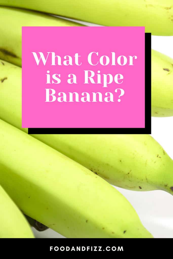 What Color is a Ripe Banana?