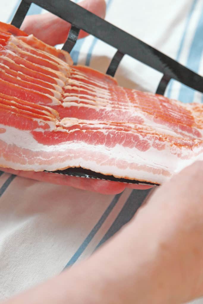 Bacon that has not been vacuum sealed has a shorter shelf life