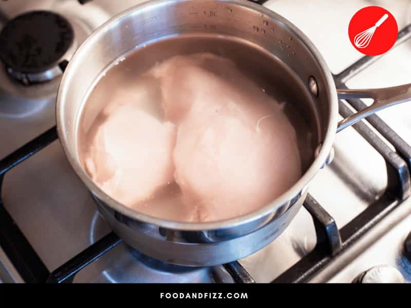 Boiling Removes Red Spots on Chicken
