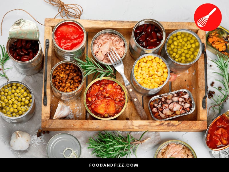 Canning food is a method of food preservation that has allowed us to extend the lifespan of normally perishable foods for several years. It was invented in the 1800s.