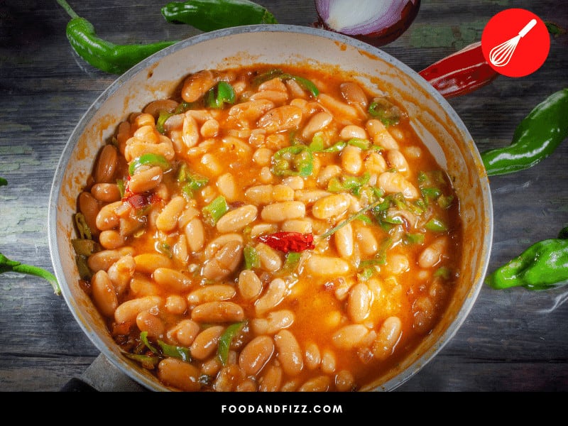 Cooking time depends on the size and type of bean but in general, soaking will lessen this cooking time.
