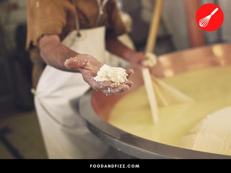 Curd is Traditionally Made with Freshly Milked Sheep's Milk