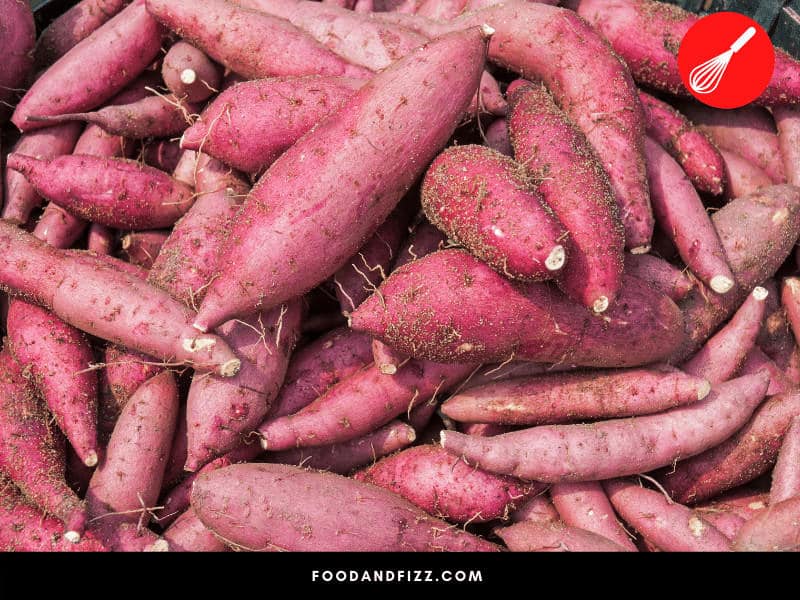 If stored in an excessively hot space, sweet potatoes may develop tiny holes in them and may become spongy or pithy.