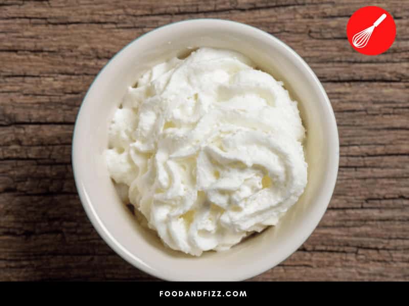 Leaving cream for longer than two hours at room temperature not only compromises its texture, but also puts it at risk for harmful bacteria that may cause food- borne illnesses.