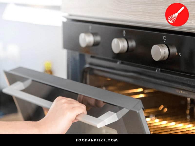 What Should I Do If Food Falls Into The Oven Vent?
