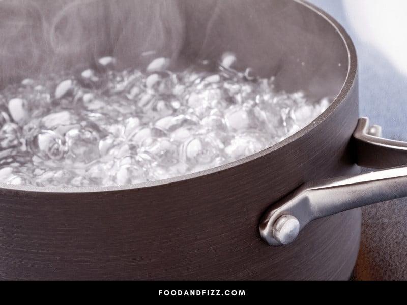 When You Boil Water With The Lid Off, There Is More Natural Evaporation.