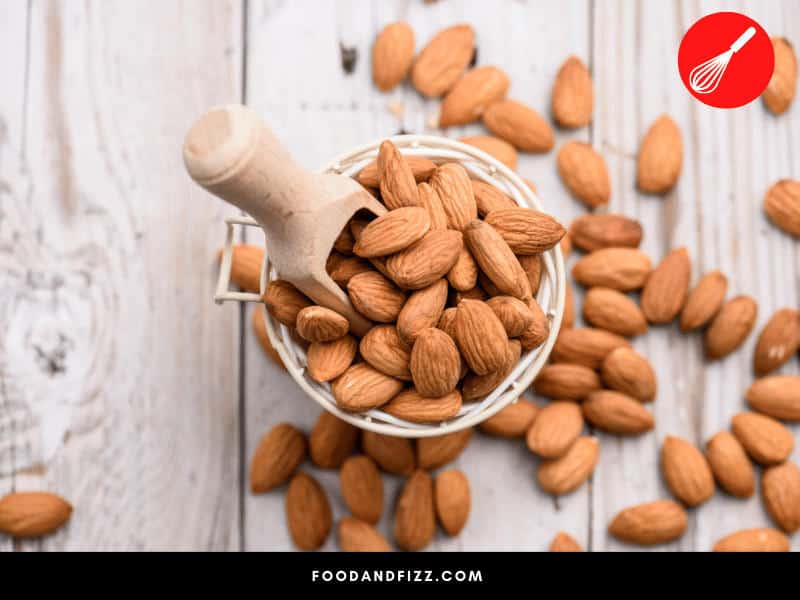 Even if almonds are nutritious, the FDA recommends eating no more than one-third cup of almonds per day.
