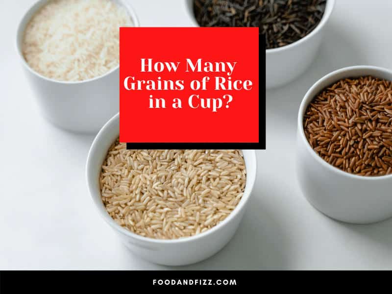 How Many Grains of Rice in a Cup?