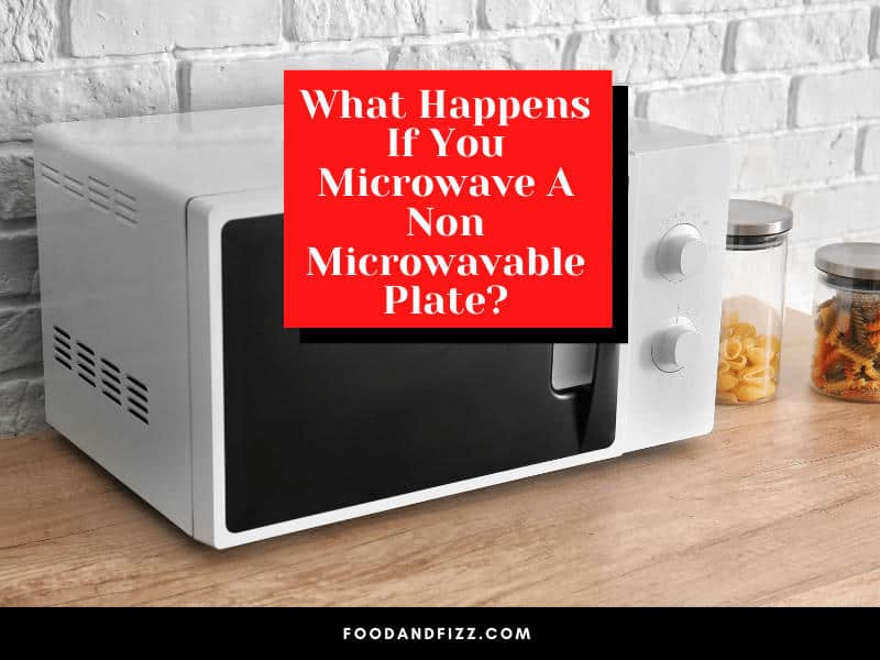 What Happens If You Microwave A Non Microwavable Plate?