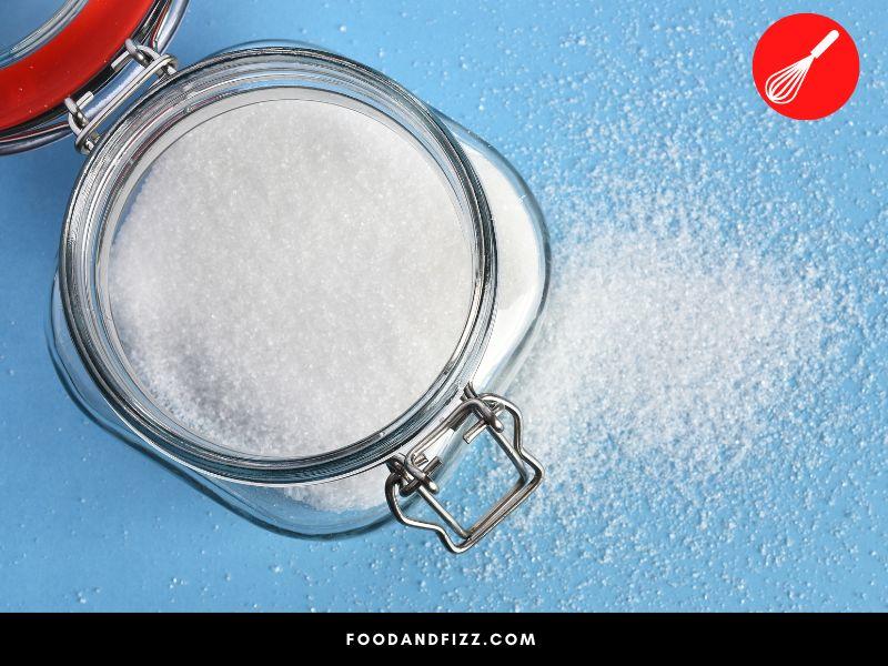 Allow sugar to thaw at room temperature.