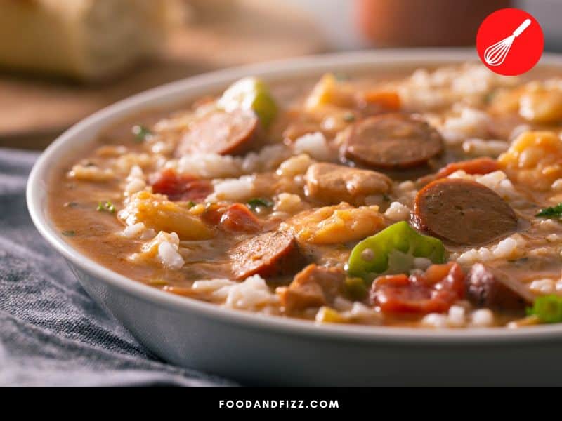 Andouille sausage is a spicy sausage that is important in Cajun and Creole cuisine.