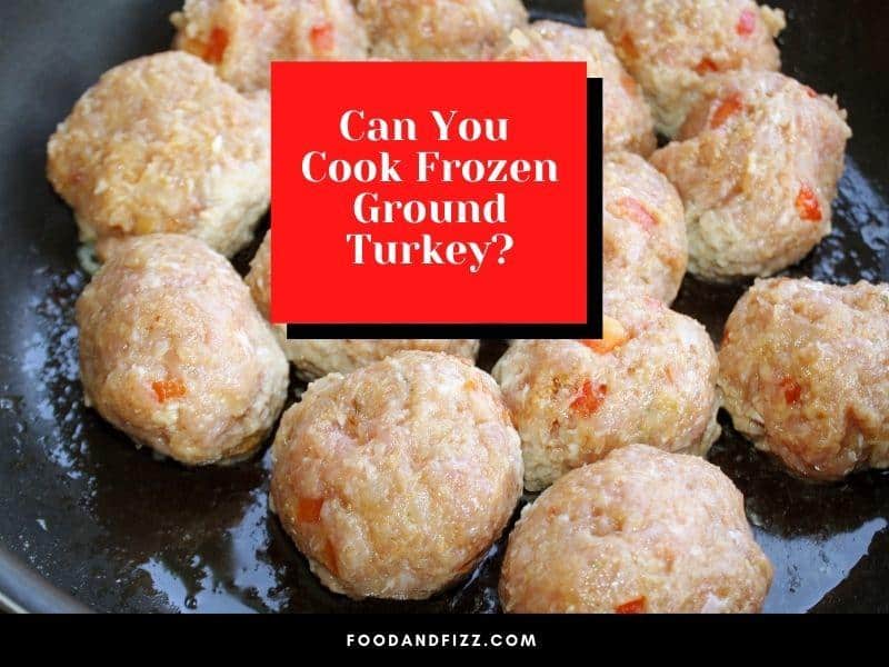 Can You Cook Frozen Ground Turkey?