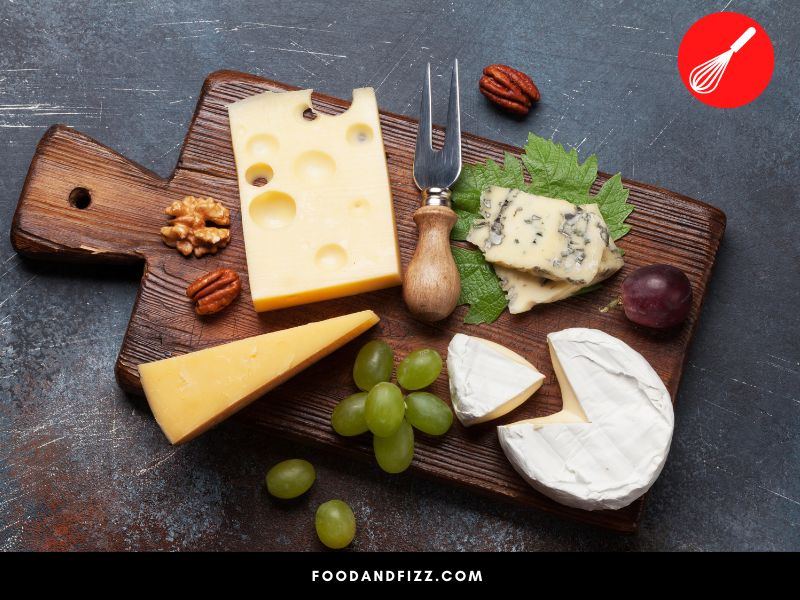 Cheese boards are a great way to serve different types of cheeses.