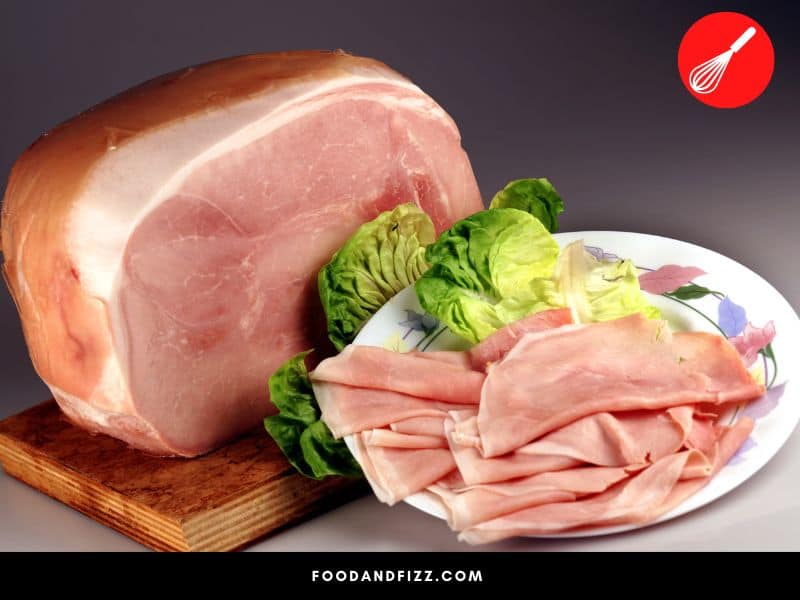 Prosciutto cotto is ham that is brined and cooked.