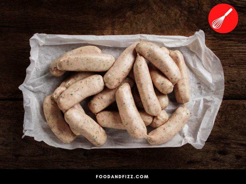 Sausage only lasts 1-2 days in the fridge and must be cooked immediately or frozen for later use.