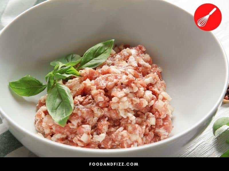The best way to thaw frozen ground turkey is to leave it in the fridge about a day before you want to cook it.