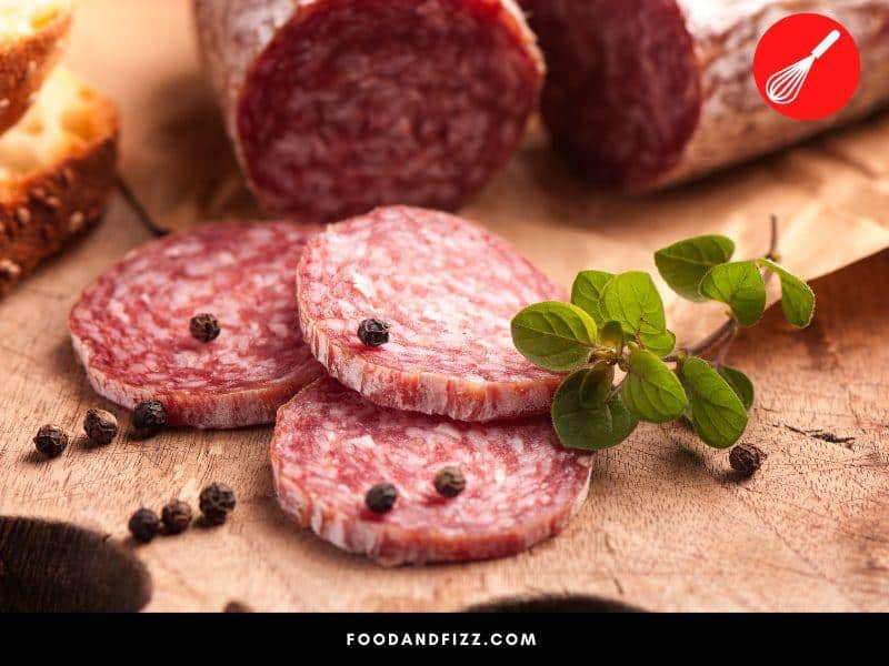Uncured salami is still cured, but with naturally derived curing agents.